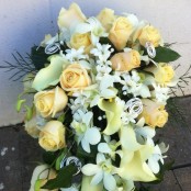 Orchid & Rose Bouquet